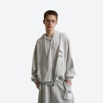 Receipt Ripped Zip-Up Hoodie